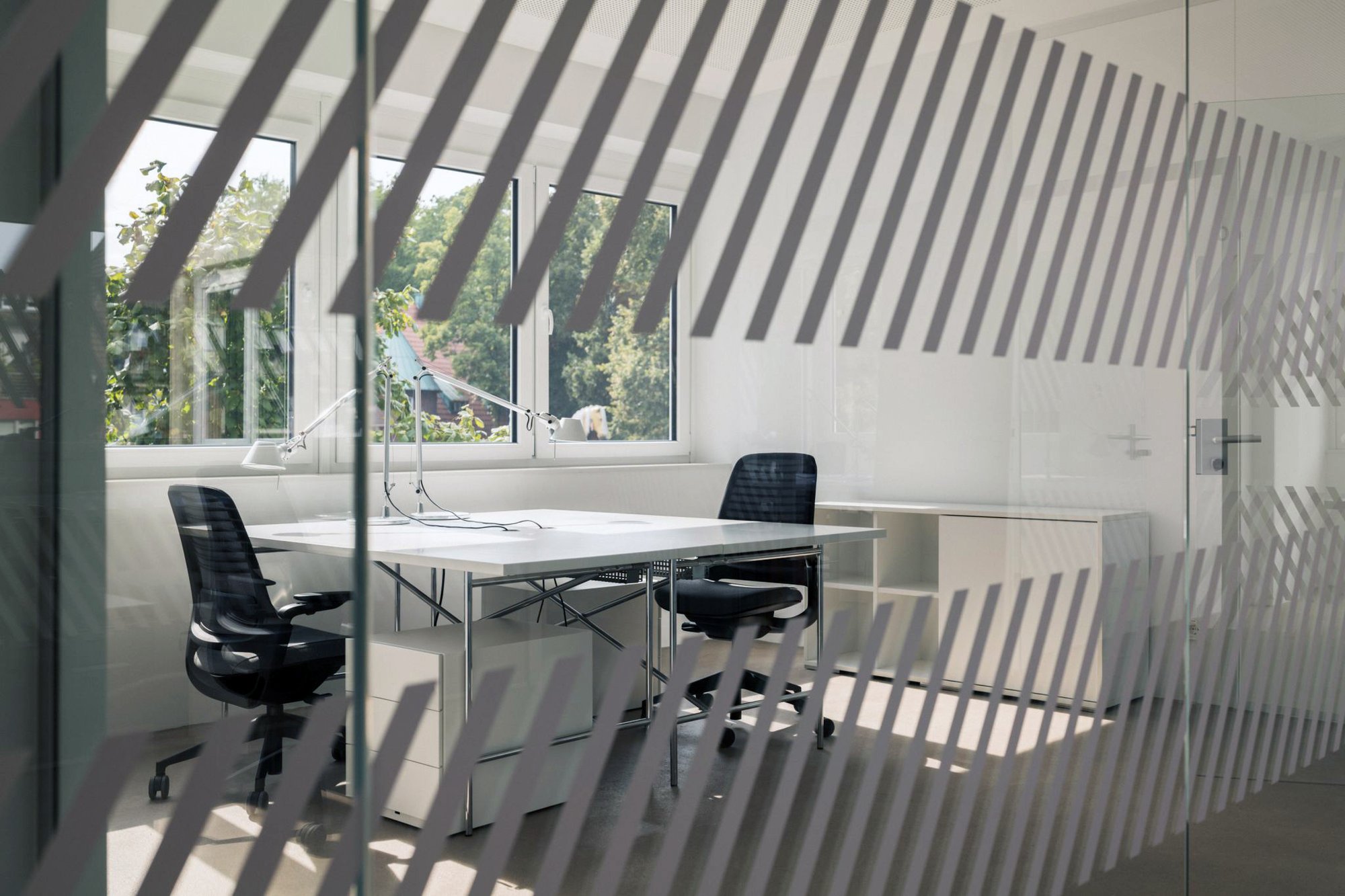 Das Büro in Münster